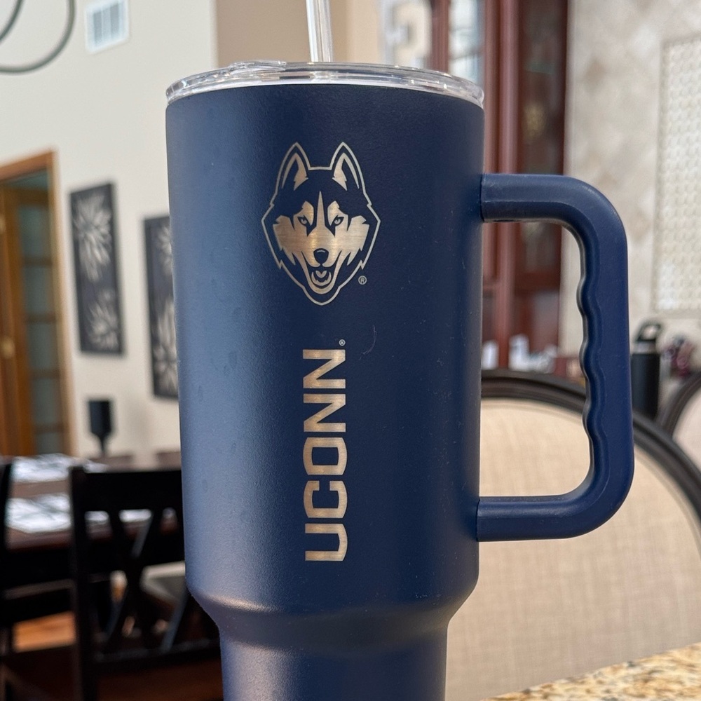 UCONN Navy Insulated Tumbler